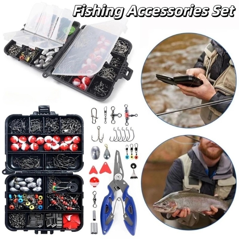 Fishing Hook Box - 1Set Sphere Floats Fishing Tackle Kit