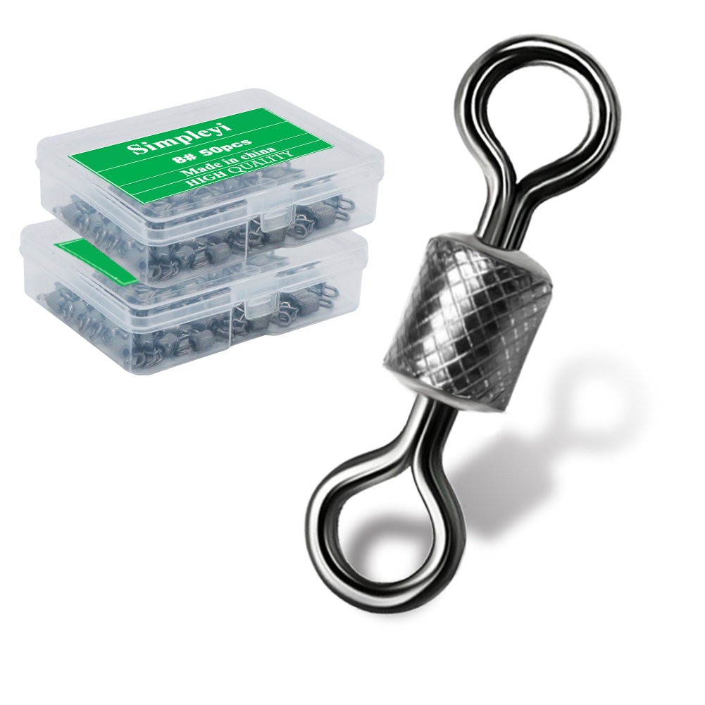 Fishing Hook Size - 50-100 Cái/hộp Câu Cá Xoay 4