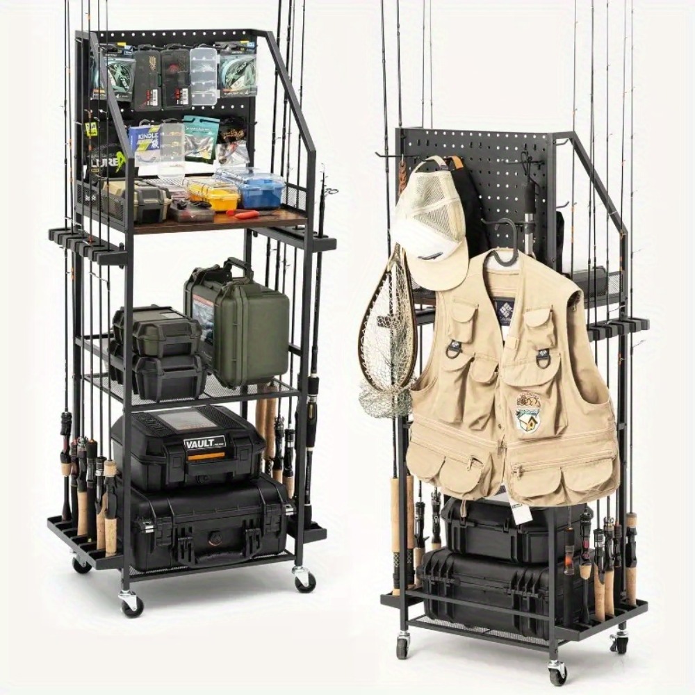 Fishing Hook - Fishing Rod Holders for Garage Fishing