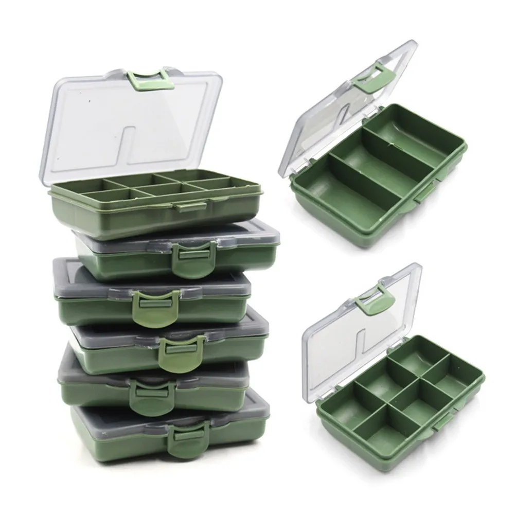 1-8 Compartments Storage Box C - đánh giá và giá Fishing Hook Box