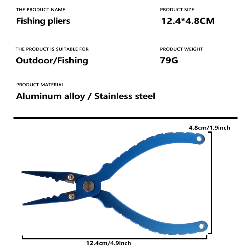 Fishing Tongs, Ultra Light Alu - đánh giá và giá Fishing Hook Sharpener
