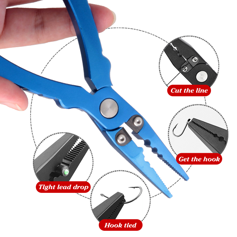 Fishing Tongs, Ultra Light Alu - đánh giá và giá Fishing Hook Sharpener