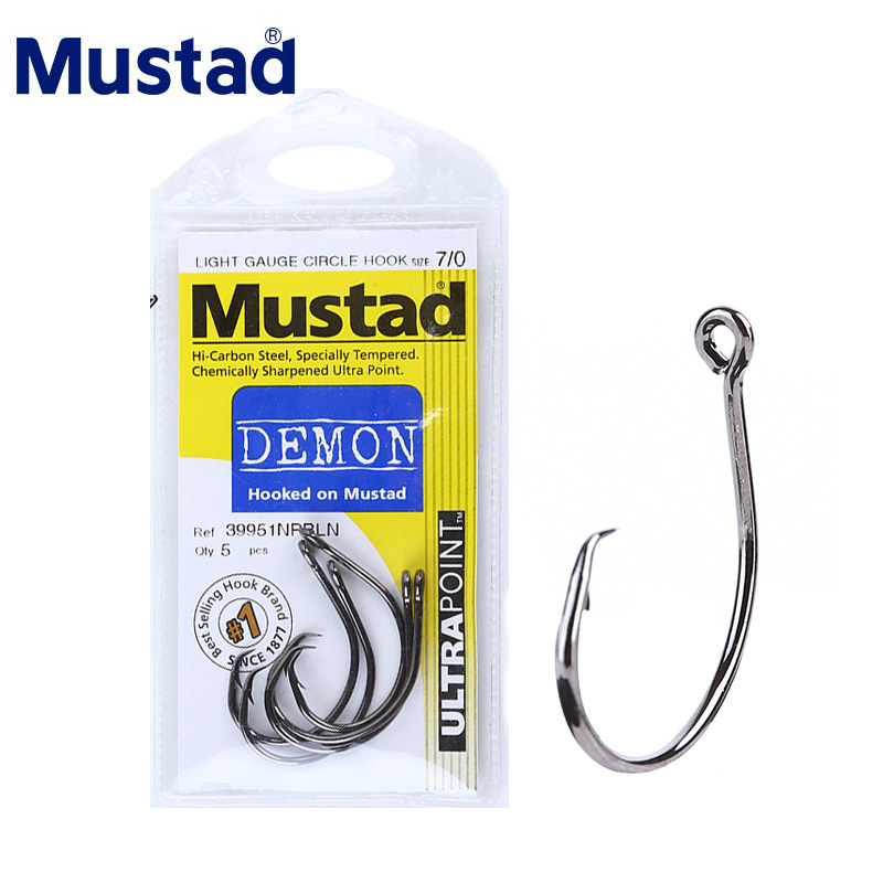 Mustad 39951 # Móc Câu Cá Hình - đánh giá và giá Fishing Hook Offset