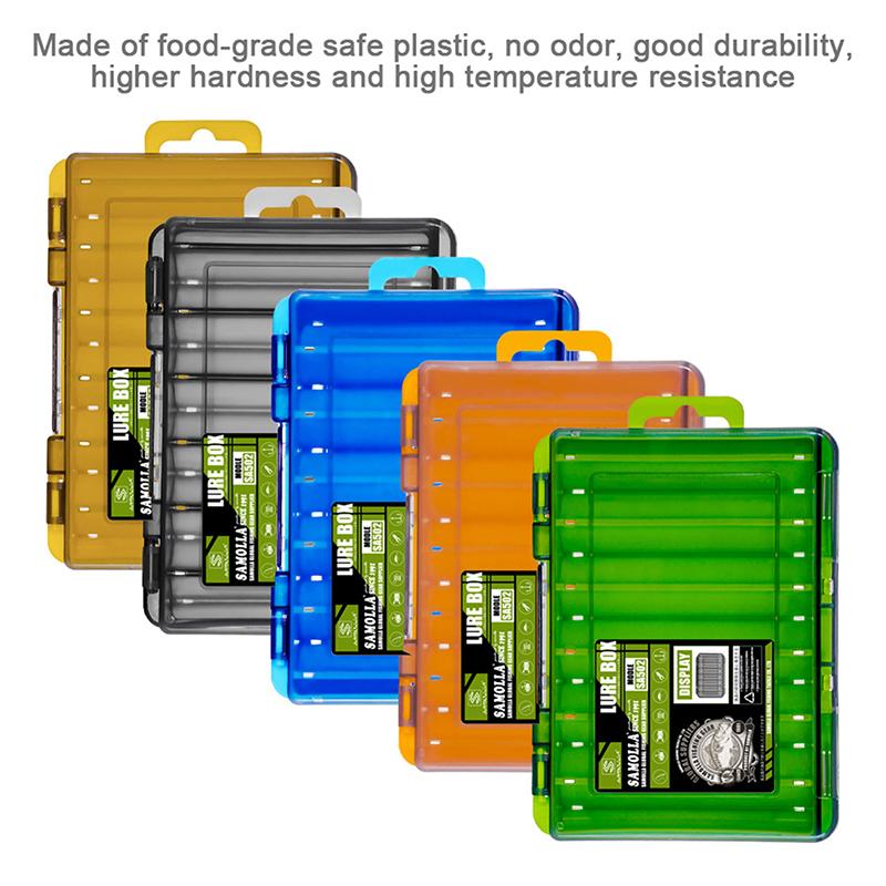 Double-Sided Compact Tackle Bo - đánh giá và giá Fishing Hook Box
