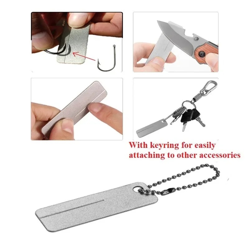 Pocket Diamond Sharpener High  - đánh giá và giá Fishing Hook Sharpener
